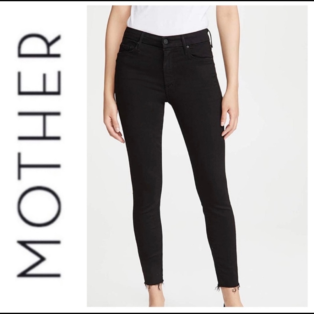 Mother Denim the looker ankle fray jeans